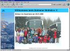 Screenshot, D&uuml;lmener Skiklub e.V.